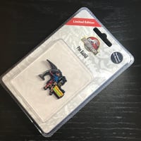 Image 4 of Jurassic Park pin badge (UK only)