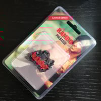 Image 4 of Rambo pin badge (UK only)