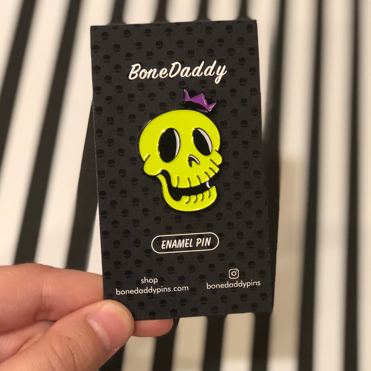 Image of BoneDaddy Enamel Pin