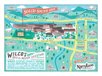 Solid Sound 2019 Map Poster