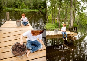 Image of Sitting on the dock of the bayou.  $200. Pay half to book your spot. 