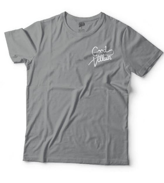 Image of BIG GRAY DAY CLASSIC LOGO VILLAIN TEE