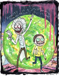 Rick & Morty Reality is a Simulation