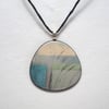 Elements Range - Mere Porcelain Ceramic Pendant Necklace (Rounded)