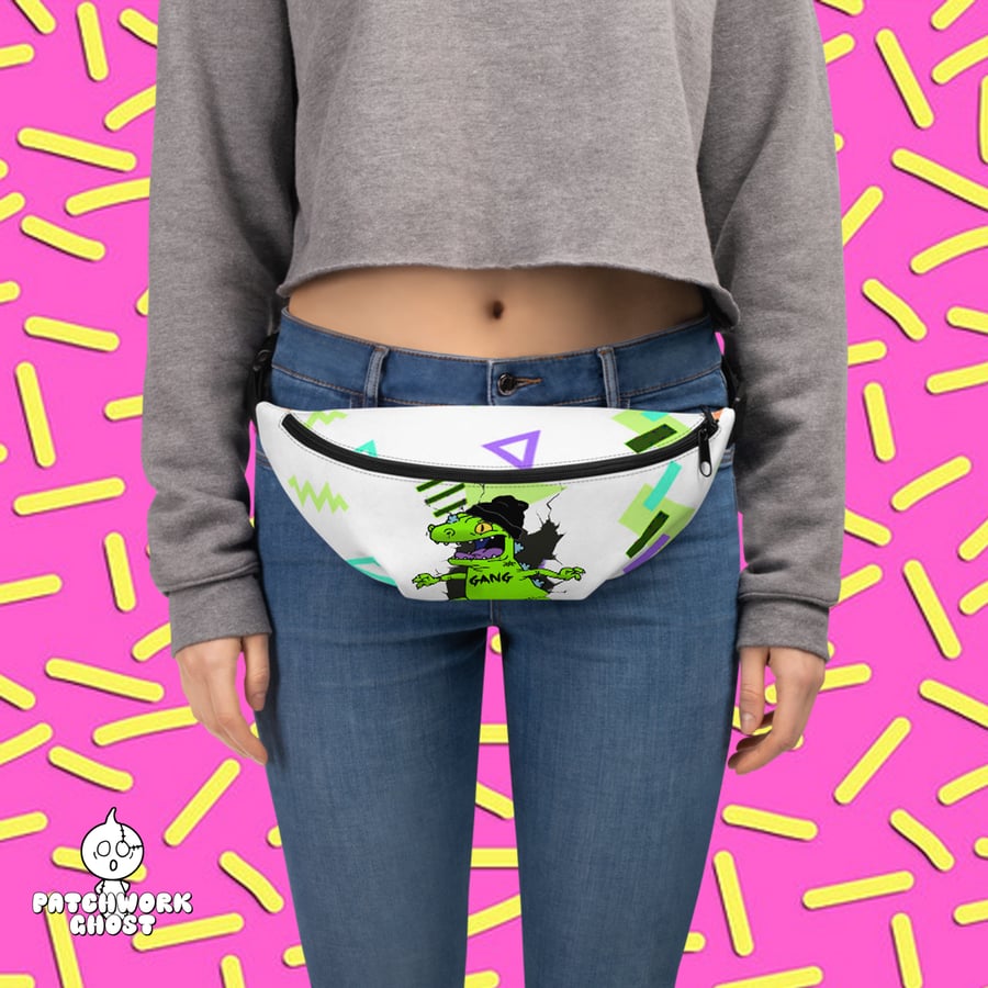Image of Dino Gang All Over Print Fanny Pack