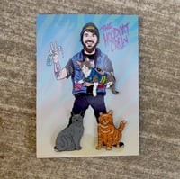 Cat Man x Bob Motown 'The Hoodcat Crew' 3 Pin Set