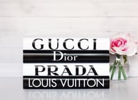 Designer-inspired, Hardcover Fashion Books (set II)