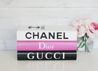 Designer-inspired, Hardcover Fashion Books (set III)