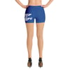 "DBN" Women's Biker Shorts - BLUE