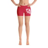 "DBN" Women's Biker Shorts - RED