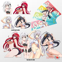 DXD SUMMER 2019 (Rias , Akeno , Rosseweise , Koneko ) Slap & diecuts