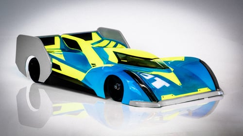 Image of PHAT BODIES 'ELECTRA' 1/12 LMP bodyshell