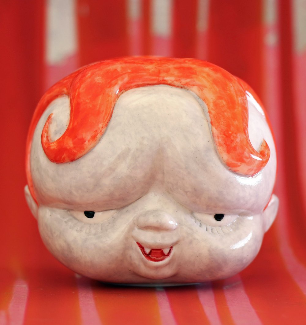 Image of HIDESHI HINO MAMUSHINBO 'HEAD SERIES' PRE-ORDER