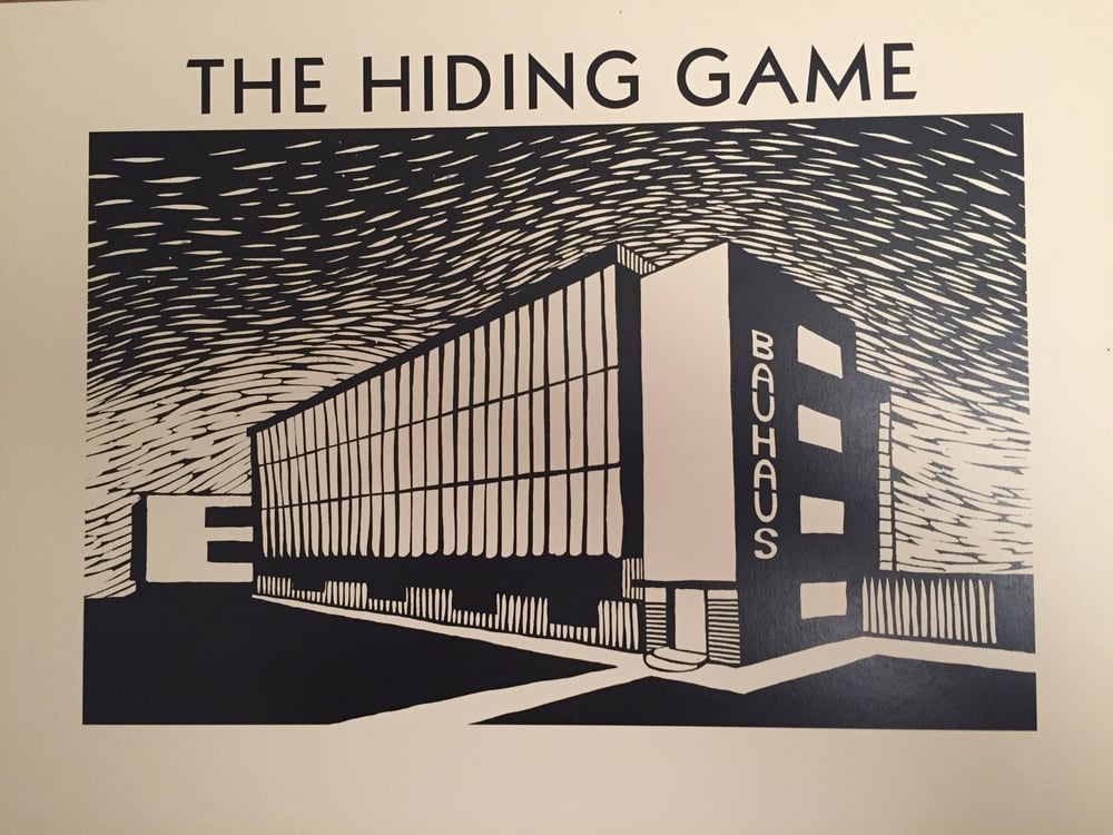 Image of The Hiding Game: Limited Edition Relief Print by Nick Hayes