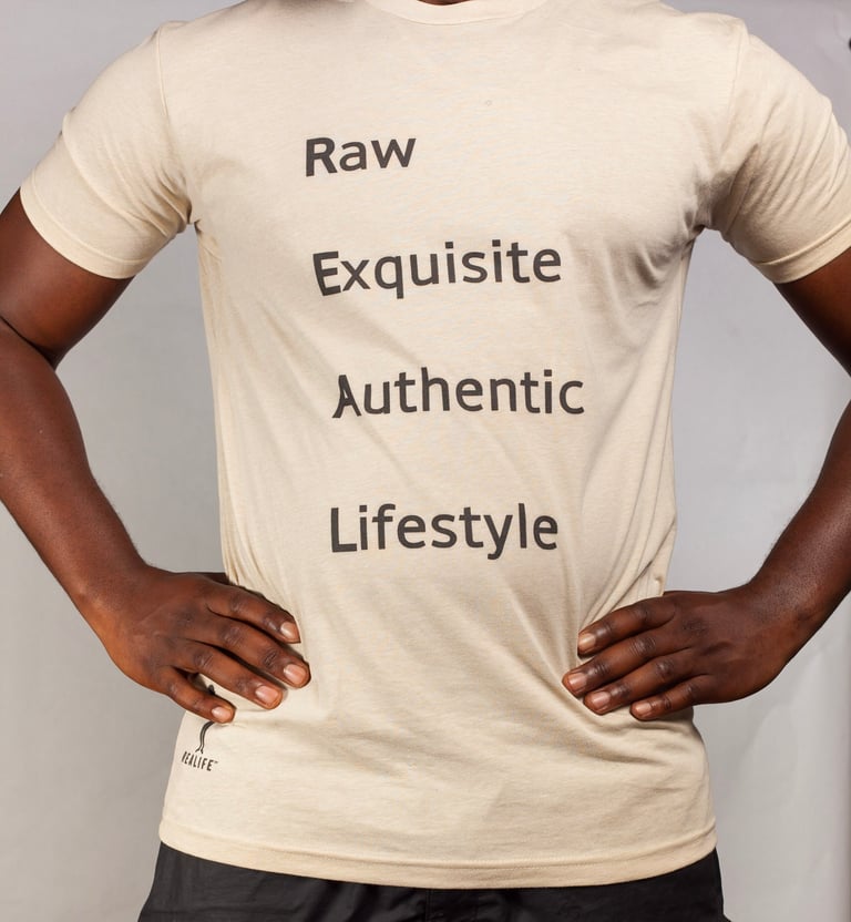REALife Tan T-Shirt