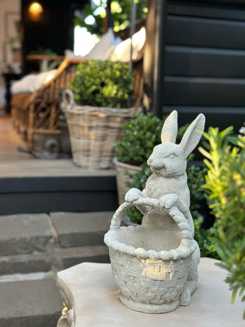 Image of Rabbit with Basket