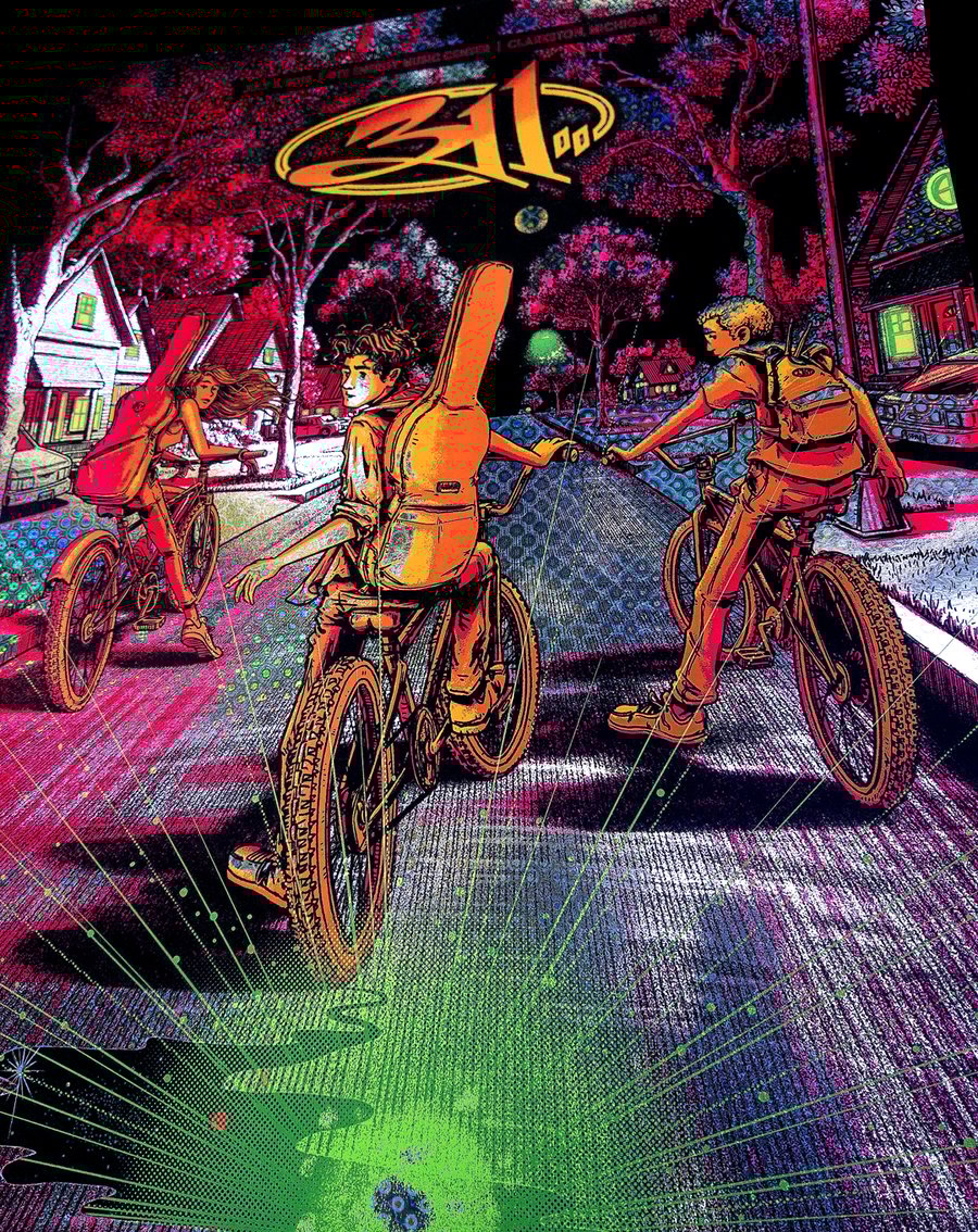 Image of 311 - Detroit, MI 2019 - "Circular Pyramids" HoloFoil Variant - AP