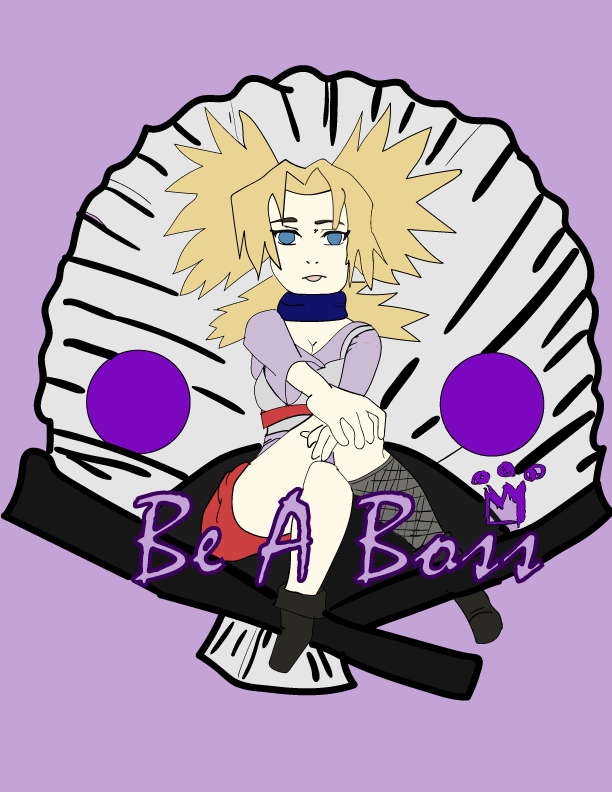 Image of Temari "Be A Boss" Enamel Pin PREORDER