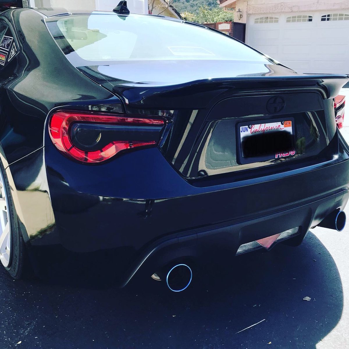 2017+ FRS / BRZ / GT86 vinyl tail light overlays KYU LEGEND