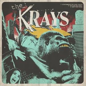 Image of The Krays / Bad Nasty « Split Lp 12” »