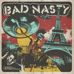 Image of The Krays / Bad Nasty « Split Lp 12” »