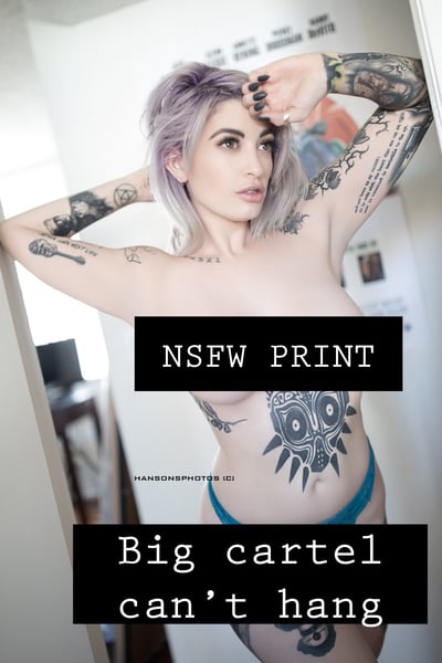 Image of NSFW Cloudy Print 