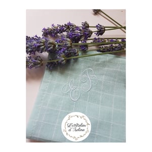 Image of Mouchoirs en lange de coton 100% biologiques tissés en France et certifiés GOTS