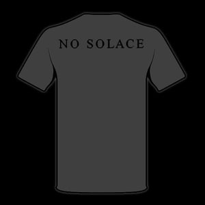 Image of MGŁA - 'NO SOLACE' men's t-shirt