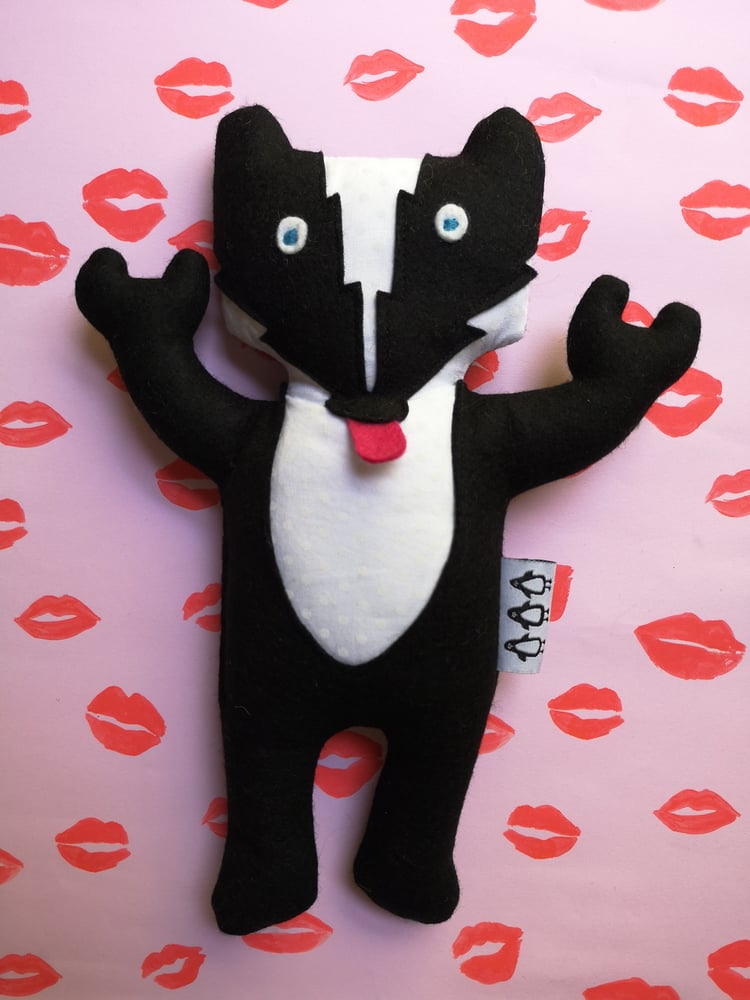 Image of Ace the Badger soft toy