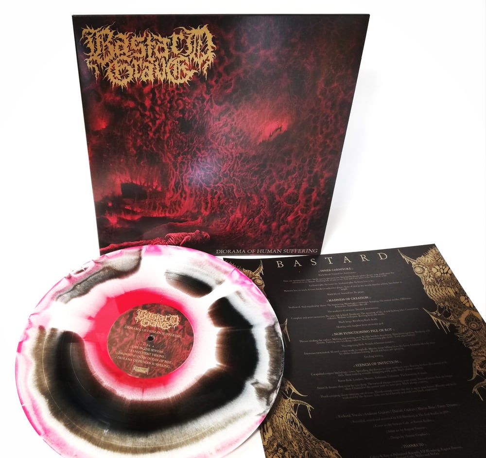 BASTARD GRAVE "Diorama Of Human Suffering" LP