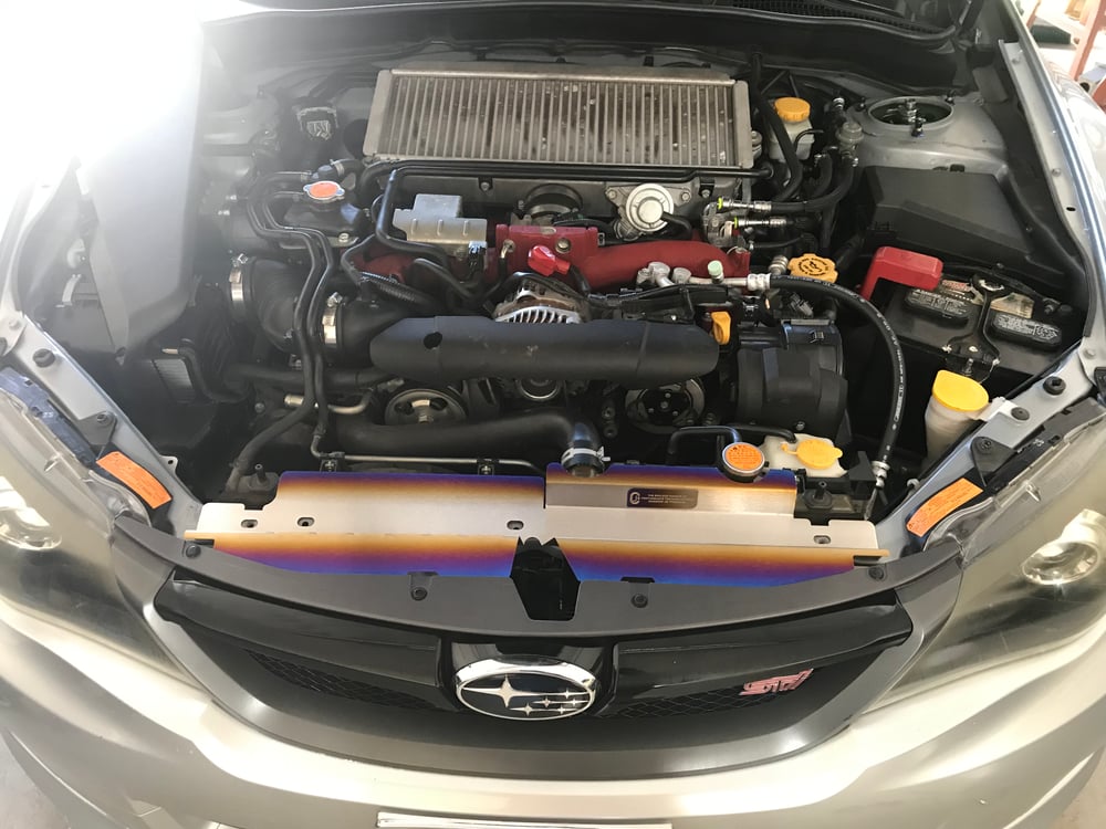 Subaru WRX and STI titanium radiator shroud (08-14)