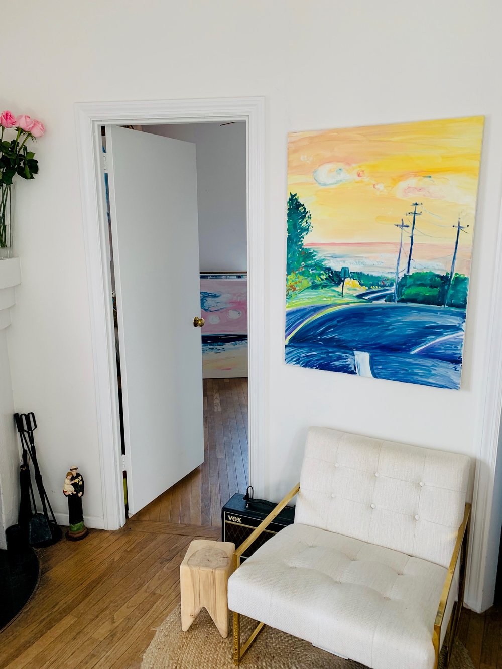 Image of Montauk Highway 30" x 40" painting