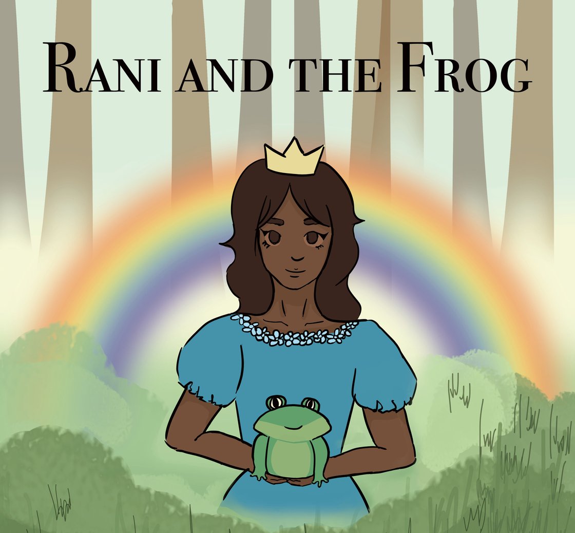 Image of Rani and the Frog - English