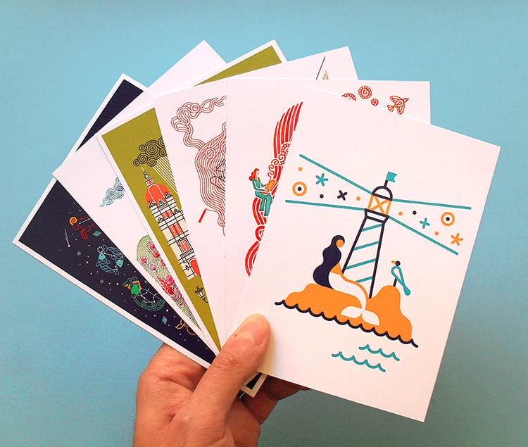 Image of Postcard packs