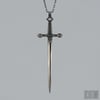 The Six of Swords Pendant