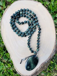 Kambaba Jasper 81 Bead Mala