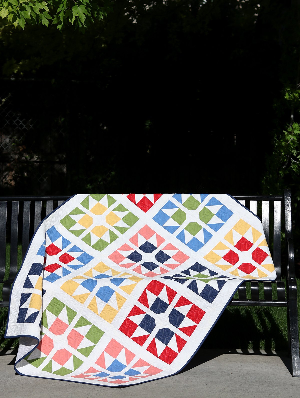 Split Stars Pattern - PDF Version | A Bright Corner