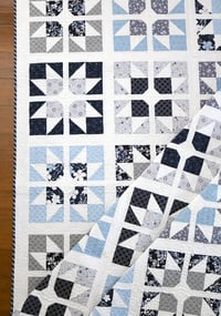 Image 5 of Split Stars Quilt Pattern - PAPER pattern