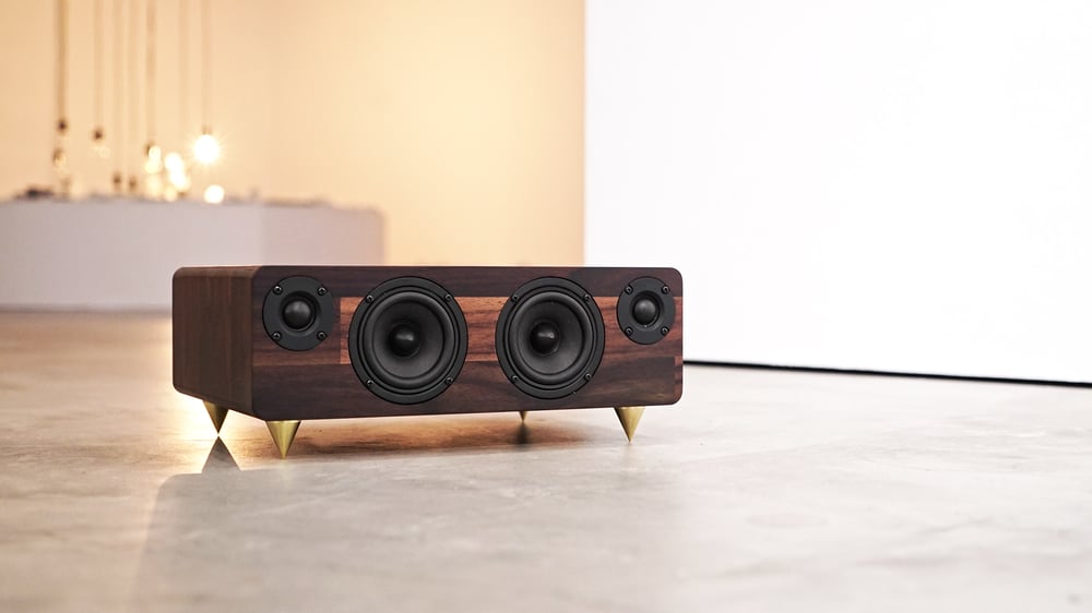 Image of MIN660 Wooden Wireless Speakers