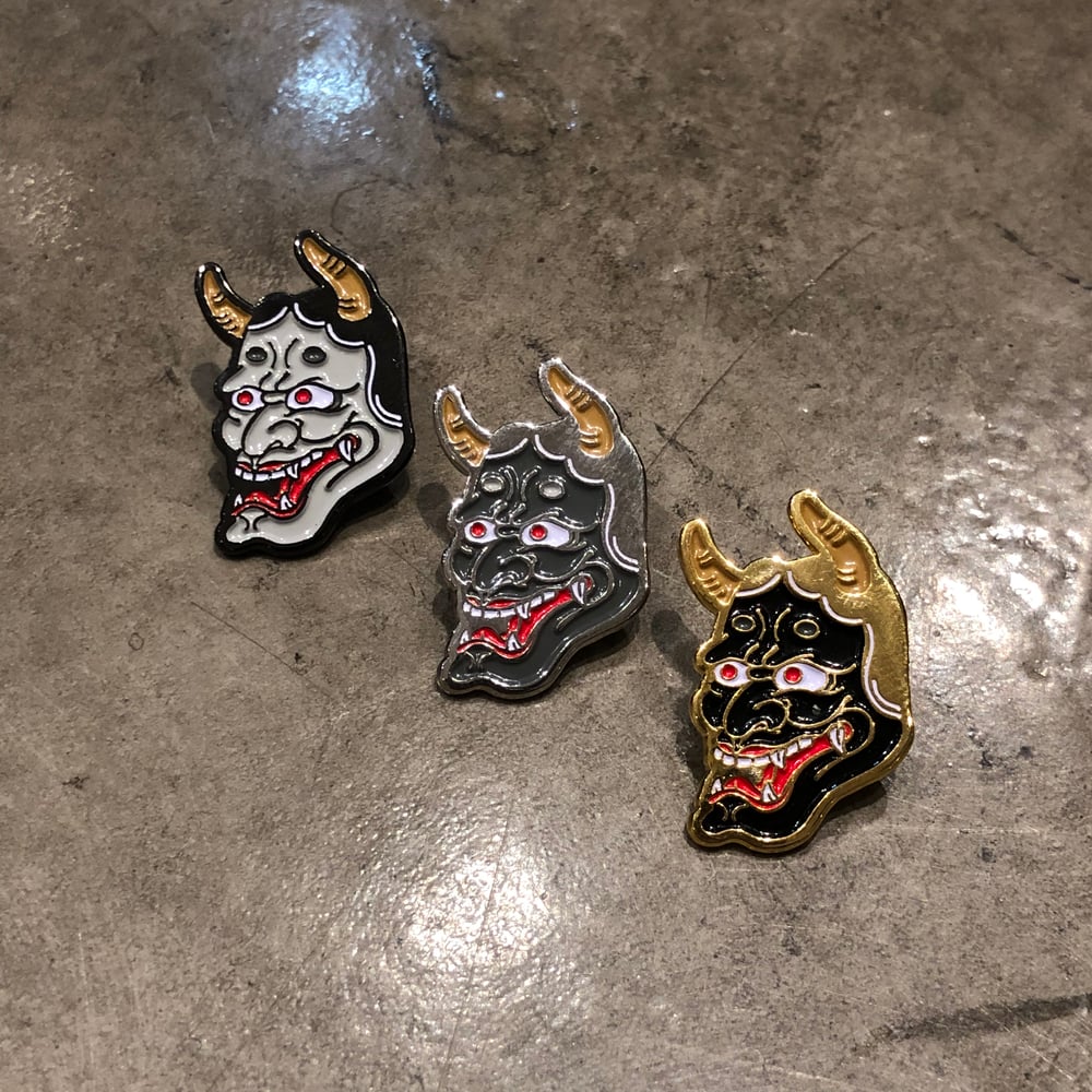 Image of HORIHIRO HANNYA PINS 