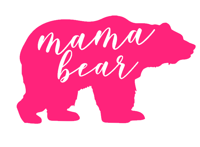 AllieAndMaddies Mama Bear Shirt Personalized with Vinyl