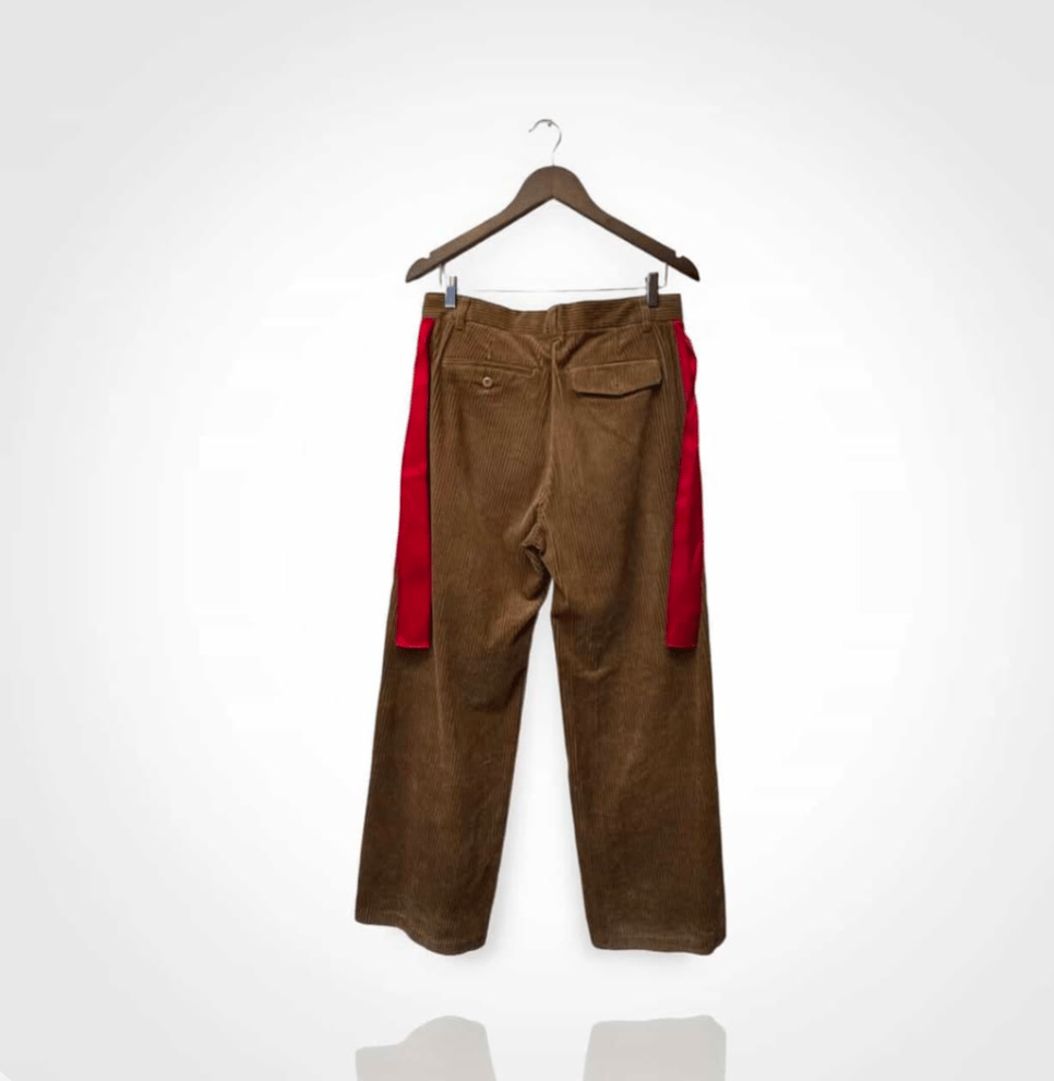 Image of FW21 GU x Undercover Corduroy Pleated Ribbon Pants