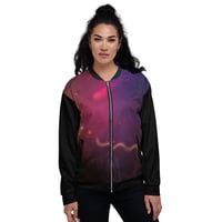 Image 2 of Vivid Microbes Unisex Bomber Jacket