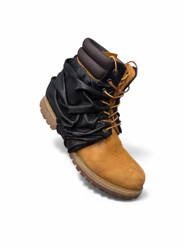 Creased Leather Timberland Cover