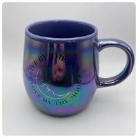 Image 4 of Live By The Sun Iridescent Rounded Mug