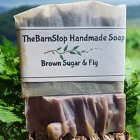 Image 1 of Brown Sugar Fig Soap | Shea Butter Bath Bar | Fall Scent | Unisex Cleanser | Body Wash