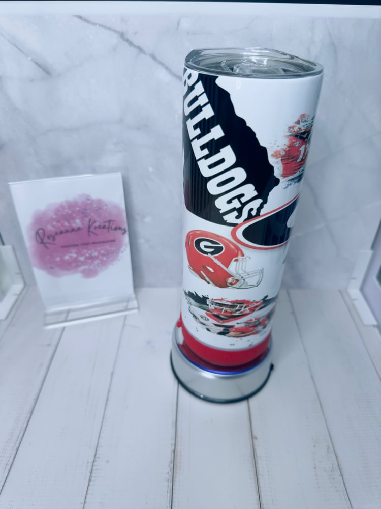 Image of GA Bulldogs 20oz Speaker Tumbler