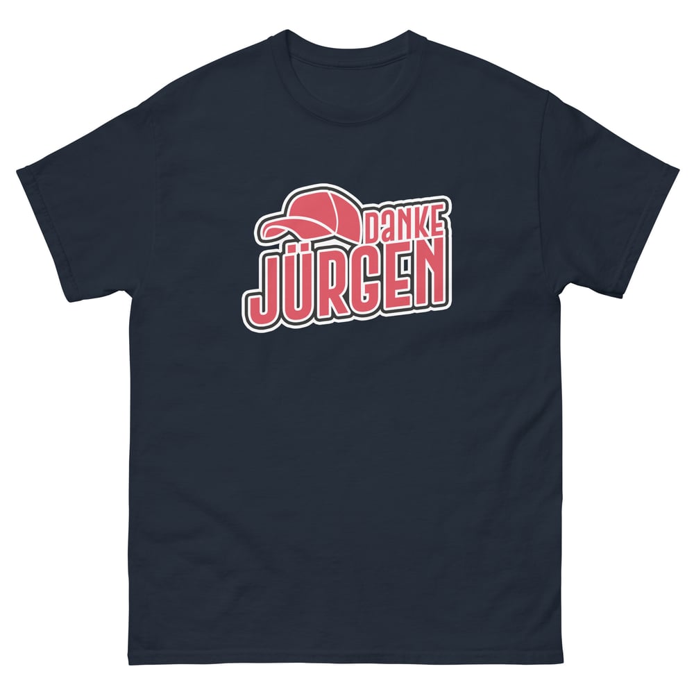 Danke Jurgen Unisex Tee (Red)