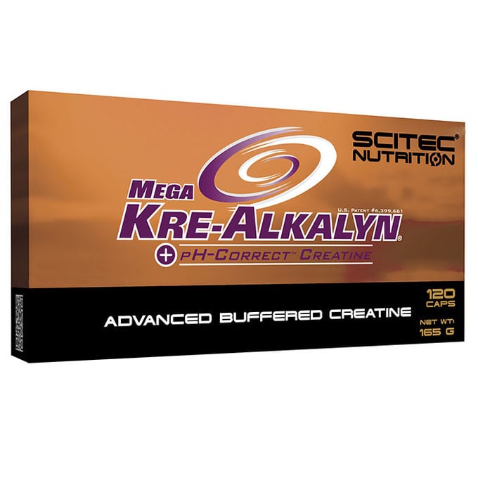 Image of Scitec Mega Kre-Alkalyn (120 Capsules)