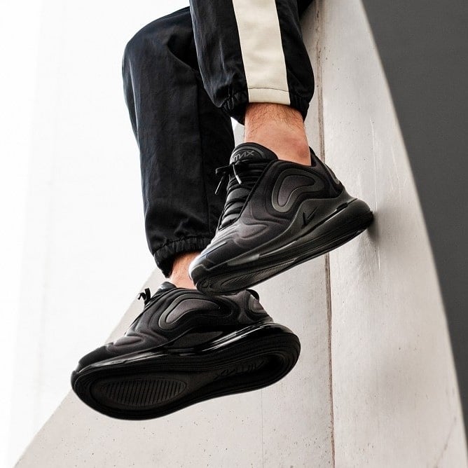 Image of NIKE AIR MAX 720 "TRIPLE BLACK"